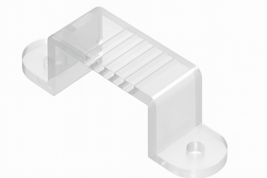 Grapa Plástica para Manguera Plana de 21 MM X 10 MM