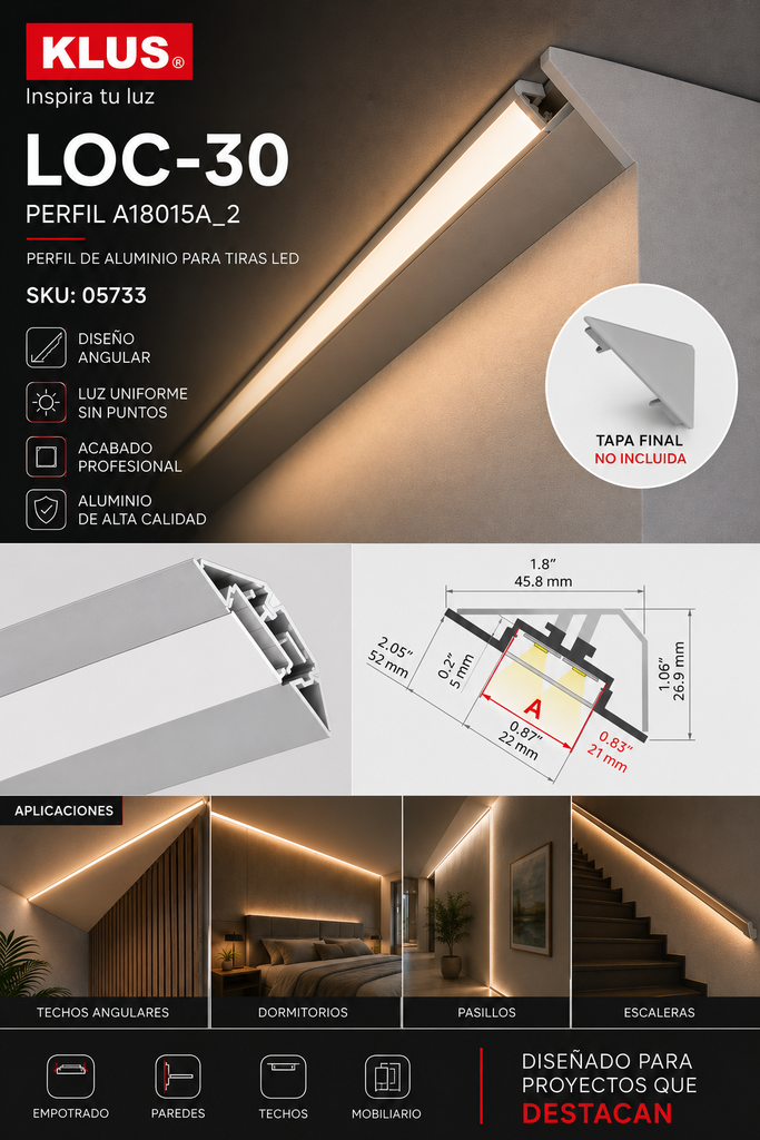 Perfil A18015A_2 LOC-30 KLUS