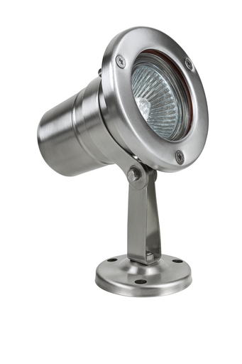 [00805] Lampara sumergible INOX MR-16 JT-15708-SS G-5.3 IP-68 12V FUENTE O PISCINA.