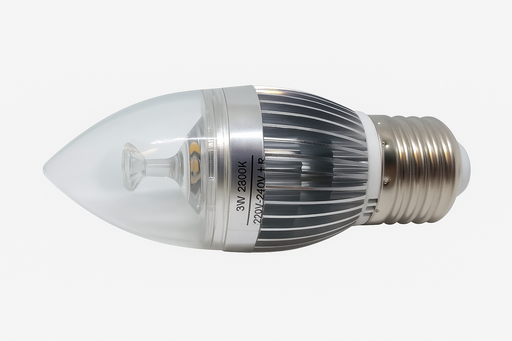 [04862] Bombillo 3w 2900k E-27 CANDELABRA 330LM LEV801