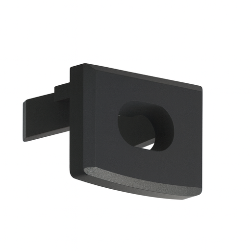 [01887] Tapa C24202C07TW para PIKO KLUS negro con hoyo