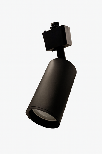 [06881] Foco de riel GU-10 NEGRO 2 LINEAS LX