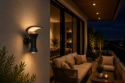 [05030] Aplique E-27 PAR 38 Exterior Luz Indirecta 2-E27 EVOLIGHT