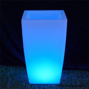 [05132] Maceta LED RGB PBG-3040F (40X40X70CM)  (tarro)