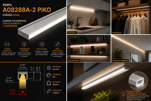 [06566] Perfil A08288A-2 PIKO KLUS