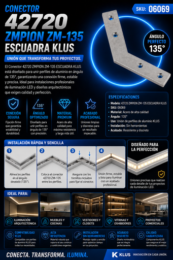 [06069] Conector 42720 ZMPION ZM-135 ESCUADRA KLUS