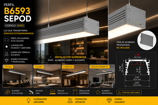 [06102] Perfil B6593 SEPOD KLUS
